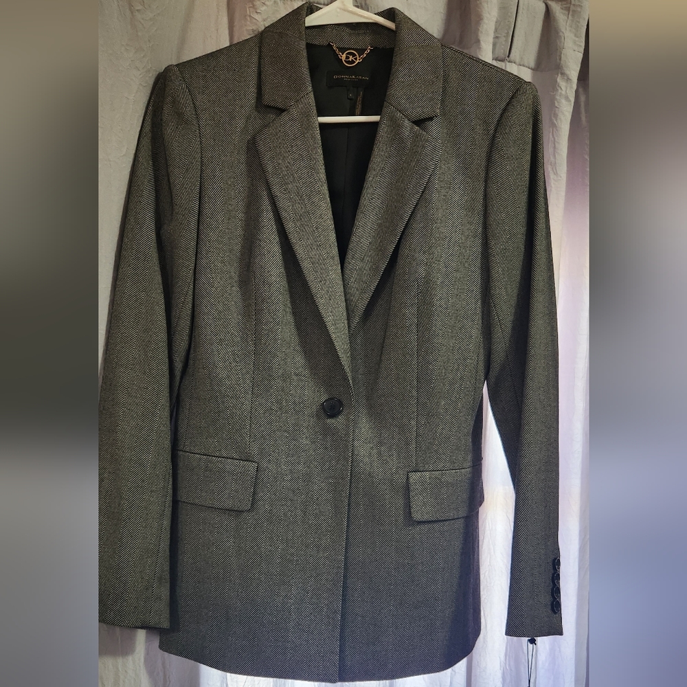 DONNA KARAN Women's Blazer/Suit Jacket